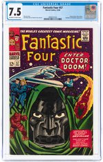 FANTASTIC FOUR #57 DECEMBER 1966 CGC 7.5 VF-.