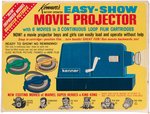 KENNER'S EASY-SHOW MOVIE PROJECTOR BOXED SET WITH MARVEL CHARACTERS.
