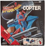 REMCO ENERGIZED SPIDER-MAN COPTER FACTORY-SEALED BOXED HELICOPTER (VARIETY).