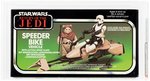 PALITOY STAR WARS: RETURN OF THE JEDI - SPEEDER BIKE BI-LOGO AFA 80+ NM.