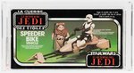 PALITOY STAR WARS: RETURN OF THE JEDI - SPEEDER BIKE BI-LOGO AFA 80+ NM.