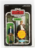 STAR WARS: THE EMPIRE STRIKES BACK - HAN SOLO (BESPIN OUTFIT) 41 BACK-A AFA 70 EX+ (KENNER CANADA).