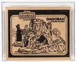 STAR WARS: THE EMPIRE STRIKES BACK - DAGOBAH ACTION PLAYSET AFA 80+ NM (BLACK & WHITE SIDE LOGO).