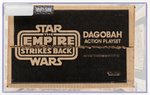 STAR WARS: THE EMPIRE STRIKES BACK - DAGOBAH ACTION PLAYSET AFA 80+ NM (BLACK & WHITE SIDE LOGO).