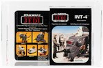 PALITOY/CLIPPER STAR WARS: RETURN OF THE JEDI - INT-4 INTERCEPTOR AFA UNICIRCULATED U85 NM+.