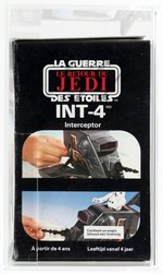 PALITOY/CLIPPER STAR WARS: RETURN OF THE JEDI - INT-4 INTERCEPTOR AFA UNICIRCULATED U85 NM+.