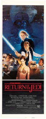 STAR WARS: RETURN OF THE JEDI INSERT (STYLE B) MOVIE POSTER.