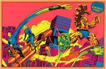 MARVEL THIRD EYE HIGH GRADE FANTASTIC FOUR BLACKLIGHT POSTER.