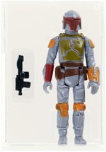 STAR WARS - LOOSE ACTION FIGURE/HK BOBA FETT AFA 80 NM.