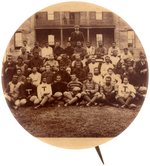 1904 ALL BLACK FOOTBALL TEAM REAL PHOTO BUTTON.