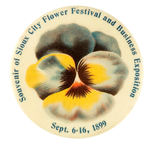 CHOICE 1899  "SOUVENIR OF SIOUX CITY FLOWER FESTIVAL AND BUSINESS EXPOSITION"/ POTTER COLLECTION.