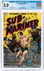 SUB-MARINER COMICS #37 DECEMBER 1954 CGC 3.0 GOOD/VG.