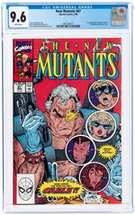 NEW MUTANTS #87 MARCH 1990 CGC 9.6 NM+ (FIRST CABLE & STRYFE).