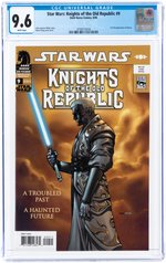 STAR WARS: KNIGHTS OF THE OLD REPUBLIC #9 SEPTEMBER 2006 CGC 9.6 NM+.