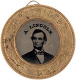 LINCOLN & JOHNSON 1864 BACK-TO-BACK FERROTYPE JUGATE DeWITT 1864-96.