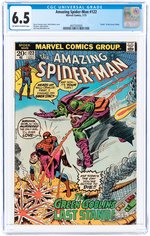 AMAZING SPIDER-MAN #122 JULY 1973 CGC 6.5 FINE+ (DEATH OF GREEN GOBLIN).