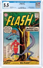 FLASH #112 APRIL-MAY 1960 CGC 5.5 VG/FINE (FIRST ELONGATED MAN).