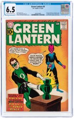 GREEN LANTERN #9 NOVEMBER-DECEMBER 1961 CGC 6.5 FINE+.