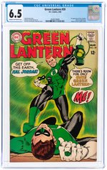 GREEN LANTERN #59 MARCH 1968 CGC 6.5 FINE+ (FIRST GUY GARDNER).