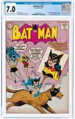 BATMAN #133 AUGUST 1960 CGC 7.0 FINE/VF (FIRST KITE-MAN).