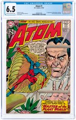 ATOM #1 JUNE-JULY 1962 CGC 6.5 FINE+.