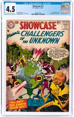 SHOWCASE #11 NOVEMBER-DECEMBER 1957 CGC 4.5 VG+.