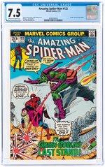 AMAZING SPIDER-MAN #122 JULY 1973 CGC 7.5 VF- (DEATH OF GREEN GOBLIN).