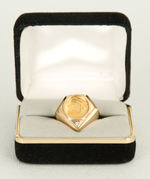 “THE SHADOW” DIAMOND GOLD RING LIMITED EDITION.