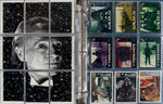 "DOCTOR WHO TRADING CARDS" BRITISH CARD & BINDER LOT.