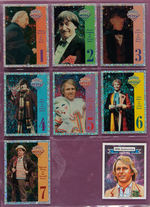 "DOCTOR WHO TRADING CARDS" BRITISH CARD & BINDER LOT.