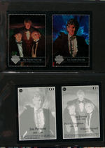 "DOCTOR WHO TRADING CARDS" BRITISH CARD & BINDER LOT.