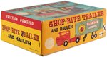 SHOP-RITE SUPER MARKETS JAPAN FRICTION TIN TRUCK AND TRAILER IN BOX.