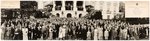 FRANKLIN D. ROOSEVELT SIGNED NOTE WITH 1904 HARVARD CLASS REUNION PANORAMIC PHOTO.