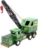 CRANE TRUCK JAPAN FRICTION TIN VEHICLE IN BOX.