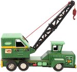 CRANE TRUCK JAPAN FRICTION TIN VEHICLE IN BOX.