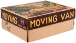 MOVING VAN JAPAN FRICTION TIN TRUCK AND TRAILER IN BOX.