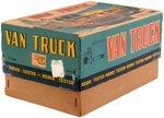 ALLIED VAN LINES VAN TRUCK JAPAN FRICTION TIN TRUCK IN BOX.