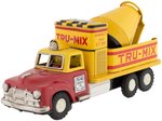 BATTERY OPERATED CEMENT MIXER TRU-MIX CONCRETE JAPAN TIN TRUCK IN BOX.