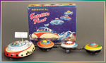 "SATELLITE FLEET" BOXED WIND-UP.