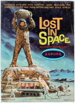 AURORA LOST IN SPACE ONE-EYED MONSTER AND CHARIOT FACTORY-SEALED MODEL KIT.