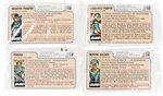 G.I. JOE: A REAL AMERICAN HERO - MAIL-AWAY RED BACK CARD FIGURE LOT OF SIX FIGURES IN BAGS.