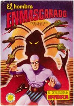 THE PHANTOM "EL HOMBRE ENMASCARADO" #31 SPANISH COMIC BOOK COVER ORIGINAL ART BY J.L. BLUME.