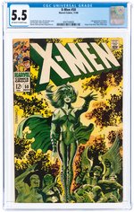 X-MEN #50 NOVEMBER 1968 CGC 5.5 FINE-.