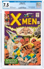 X-MEN #15 DECEMBER 1965 CGC 7.5 VF- (FIRST MASTER MOLD).