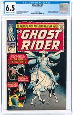 GHOST RIDER #1 FEBRUARY 1967 CGC 6.5 FINE+ (FIRST GHOST RIDER - CARTER SLADE).