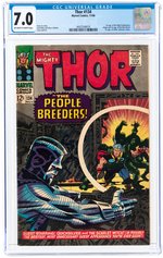 THOR #134 NOVEMBER 1966 CGC 7.0 FINE/VF (FIRST HIGH EVOLUTIONARY).