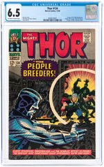 THOR #134 NOVEMBER 1966 CGC 6.5 FINE+ (FIRST HIGH EVOLUTIONARY).