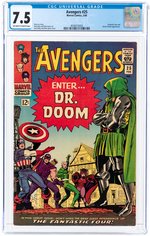 AVENGERS #25 FEBRUARY 1966 CGC 7.5 VF-.