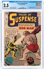 TALES OF SUSPENSE #40 APRIL 1963 CGC 2.5 GOOD+.