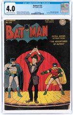 BATMAN #22 APRIL-MAY 1944 CGC 4.0 VG.